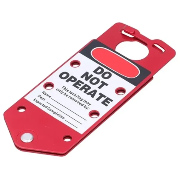 Labeled Hasp Lockout