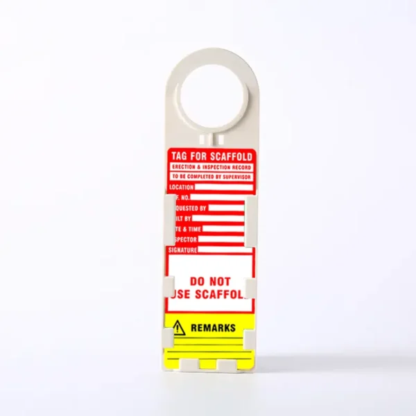 Scaffolding Tag Holder